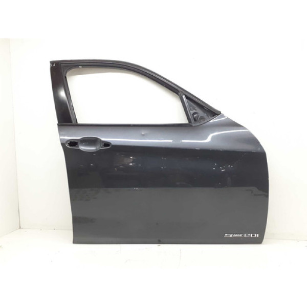 Porta Dianteira Direita Bmw X1 Sdrive 2011 A 2015 Dianteira Direita Cinza-escuro