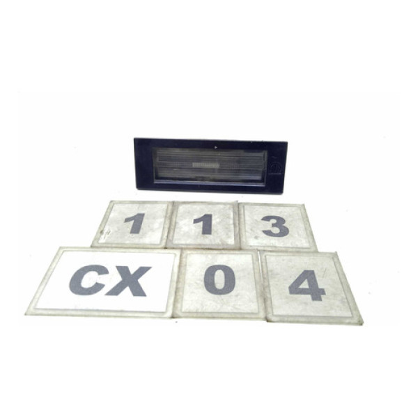 Luz Placa Fiat Cronos 2021 A 2024 113