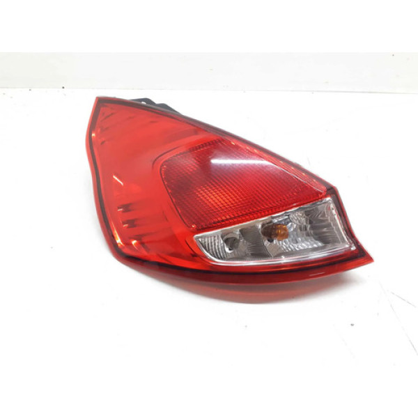 Lanterna Traseira Esquerda New Fiesta 2013 2014 2015 16 2017 Esquerdo/motorista Vermelho