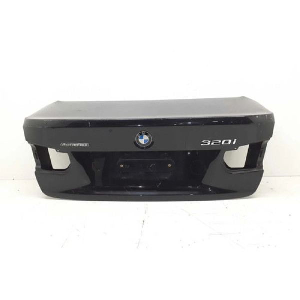 Tampa Traseira Bmw 320i 2013 A 2018 Preto