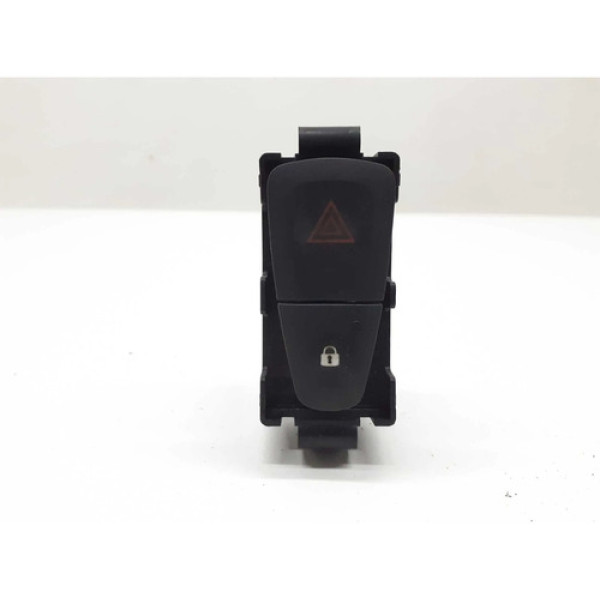 Botão Pisca Alerta Sandero Logan 2015 16 17 18 19 20 2021 Preto