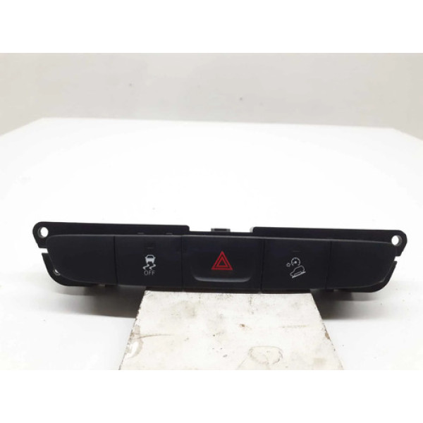 Botão Pisca Alerta Fiat Toro 2016 2017 2018 2019 2020 2021 Preto