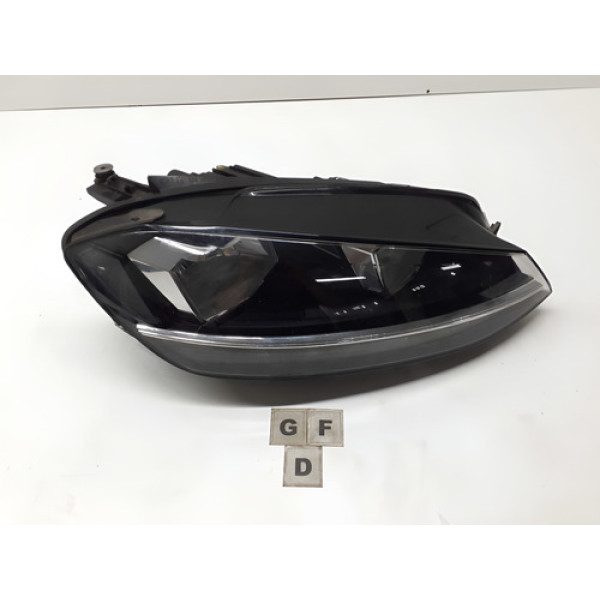 Farol Direito Volkswagen Golf 2018 A 2021 Tsi