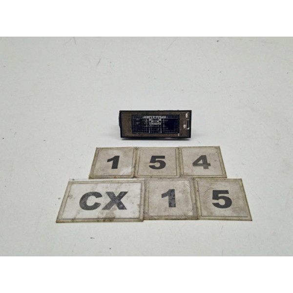 Luz Placa Renault Oroch 2017 A 2021 154