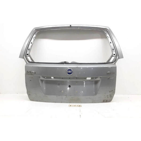 Tampa Traseira Fiat Idea 2005 A 2010 Com Detalhe Prateado
