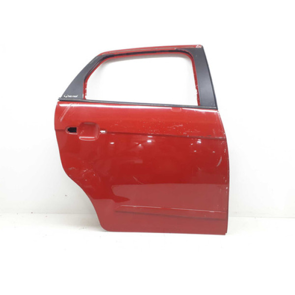 Porta Traseira Direita Fiat Grand Siena 2012 A 2020 Traseira Direita Vermelho