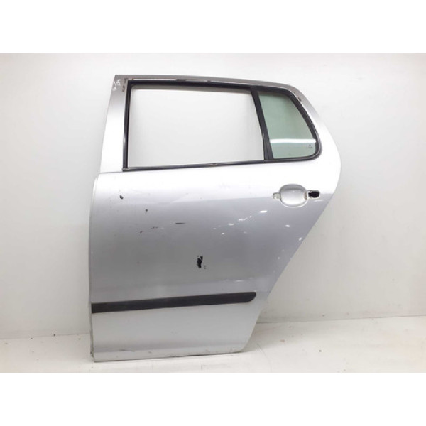 Porta Traseira Esquerda Vw Fox 2004 A 2010 Traseira Esquerda Prateado