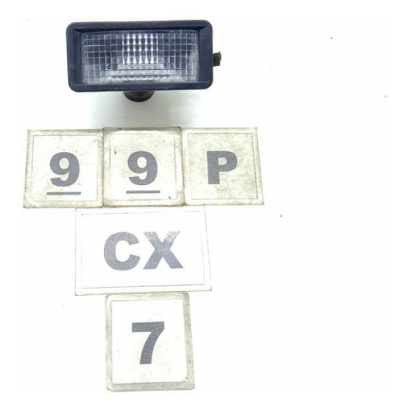 Luz Placa Vw Fox 2015 A 2019 99p