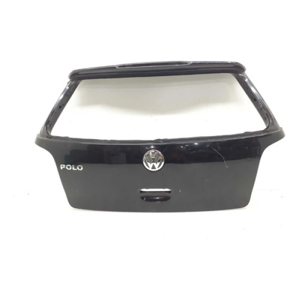 Tampa Traseira Vw Polo Hatch 2003 A 2012 Com Detalhe Preto
