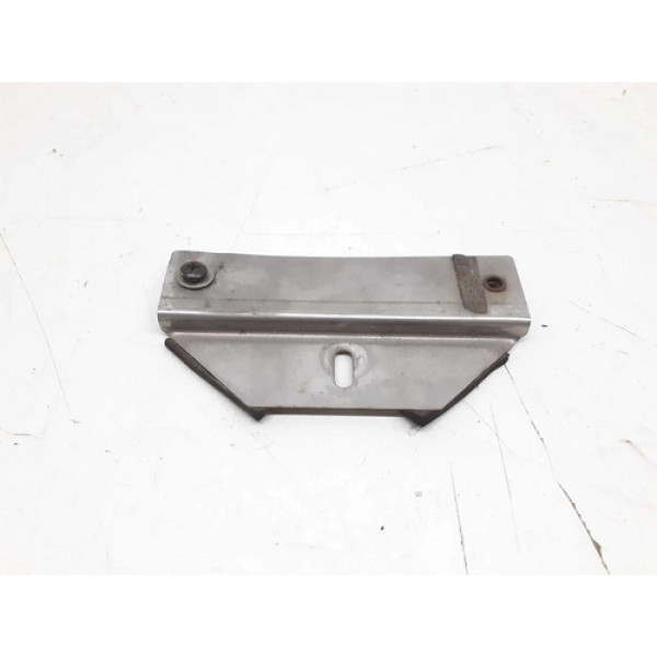 Suporte Placa Traseira Bmw 320i 2013 2014 2015 2016 17 2018 Prateado