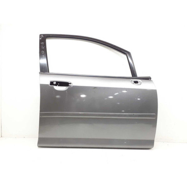 Porta Dianteira Direita Honda Fit 2004 A 2008 Recuperada Dianteira Direita Cinza-escuro