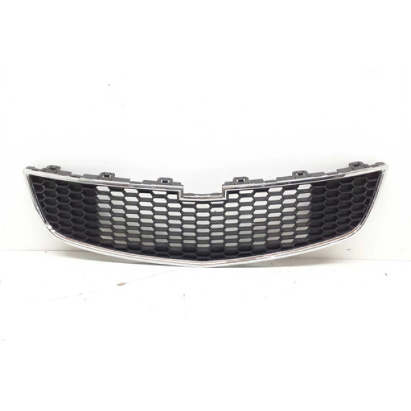 Grade Parachoque Dianteiro Gm Cruze 2012 A 2016 Preto Fosco
