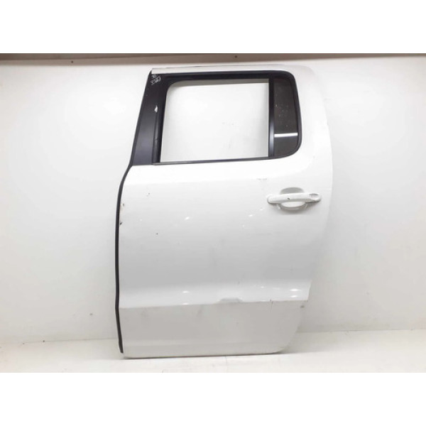 Porta Traseira Esquerda Vw Amarok 2010 A 2020 Com Detalhe Traseira Esquerdo Branco