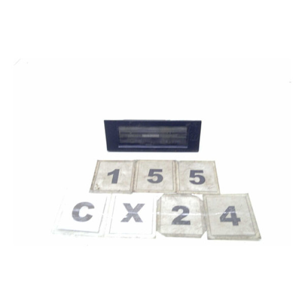 Luz Placa Fiat Cronos 2017 A 2021 155