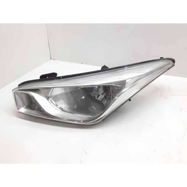 Farol Esquerdo Hyundai Hb20 Cromado 2013 A 2019