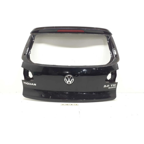 Tampa Traseira Vw Tiguan 2010 A 2017 Com Detalhe Preto
