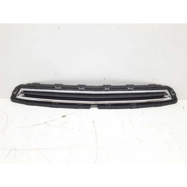 Grade Superior Parachoque Dianteiro Onix Prisma 2014 A 2016 Preto Fosco