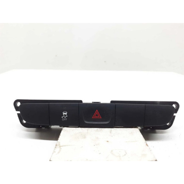 Botão Pisca Alerta Fiat Toro 2016 2017 2018 2019 2020 2021 Preto