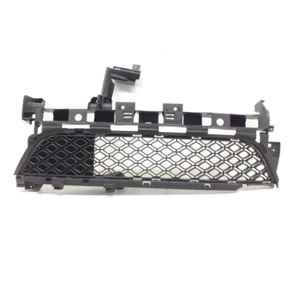 Grade Inf Parachoque Diant Sandero Stepway 15/18 Com Detalhe Preto Fosco