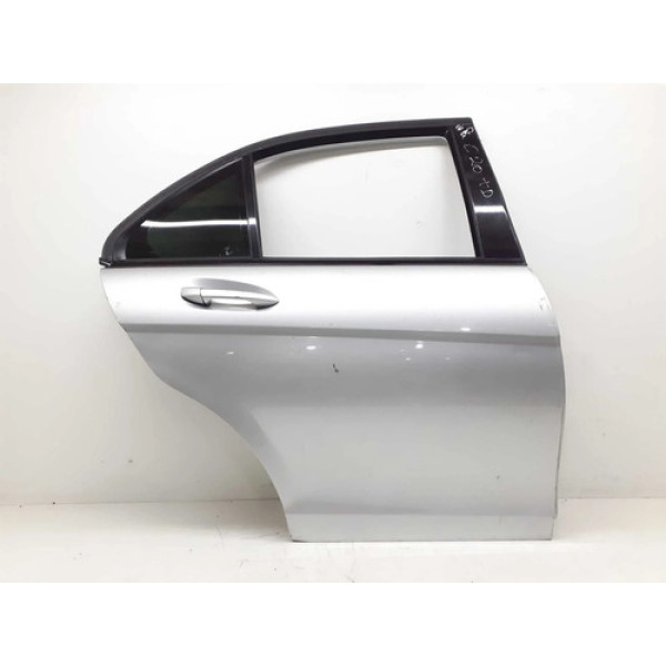 Porta Traseira Direita C 200 2010 2011 2012 2013 2014 Traseira Direita Prateado