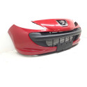 Parachoque Dianteiro Peugeot 207 2008 A 2013 Vermelho
